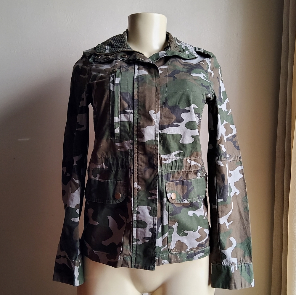 Love Tree Camo Military Jacket